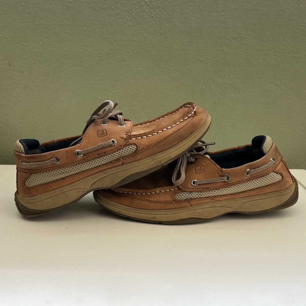 Sperry Lanyard Boys / Men Size 5 Boat Shoes